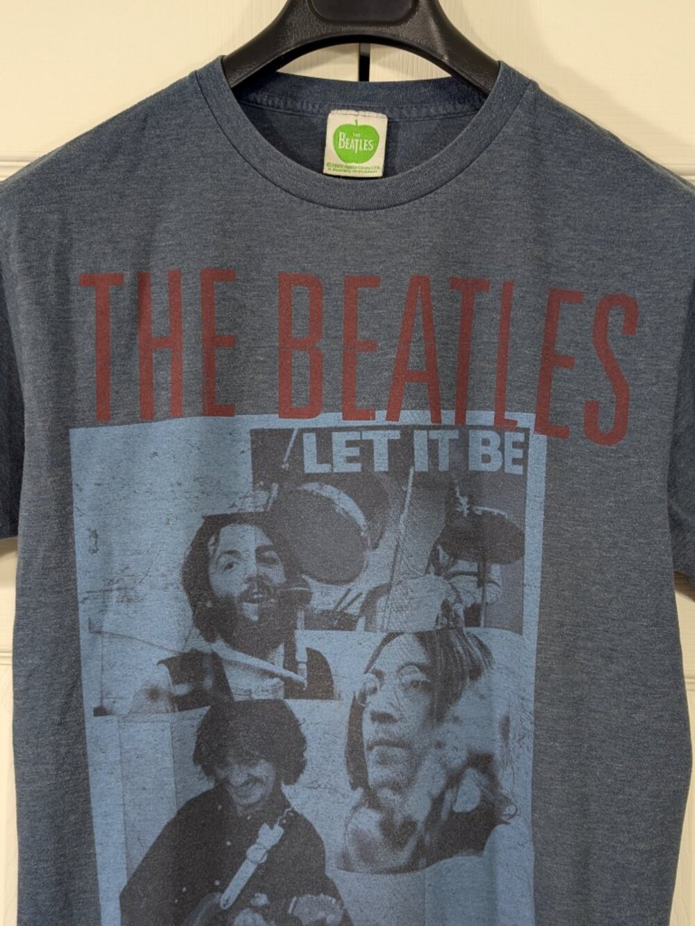 Vintage 2009 The Beatles men's Graphic T-Shirt - Let it Be Album